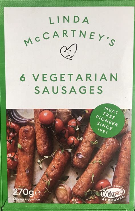 Are Linda McCartney's vegetarian Lincolnshire sausages gluten free